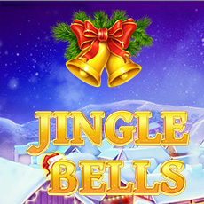 Na obrázku je nadpis Jingle Beels so zvončekom a motívmi Vianoc.