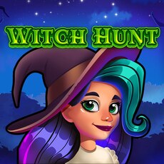 Na obrázku je nadpis Witch Hunt a čarodejnica.